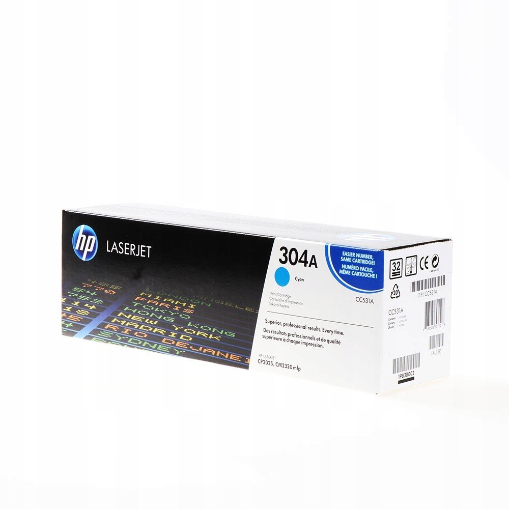 Toner Hp 304A CC531A pro Hp Color LaserJet CM 2320