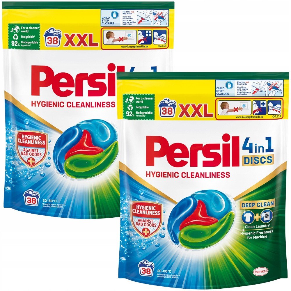 Persil Discs Hygienic Kapsle na praní 3x 38ks