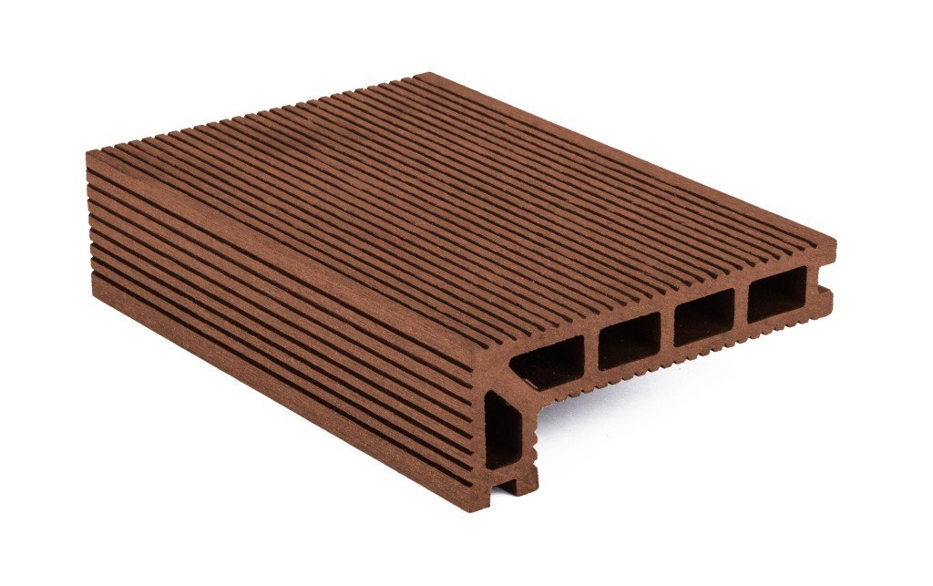 G21 Terasové prkno G21 zakončovací, 2,5 x 14 x 400 cm, třešeň, WPC G21-63909964