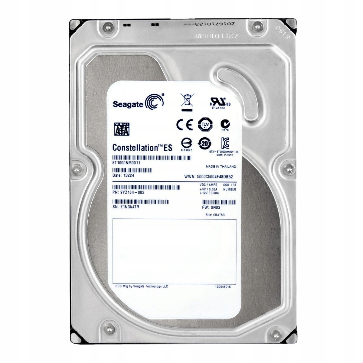 Seagate 1TB 7.2K 64MB Sata III 3.5'' ST1000NM0011