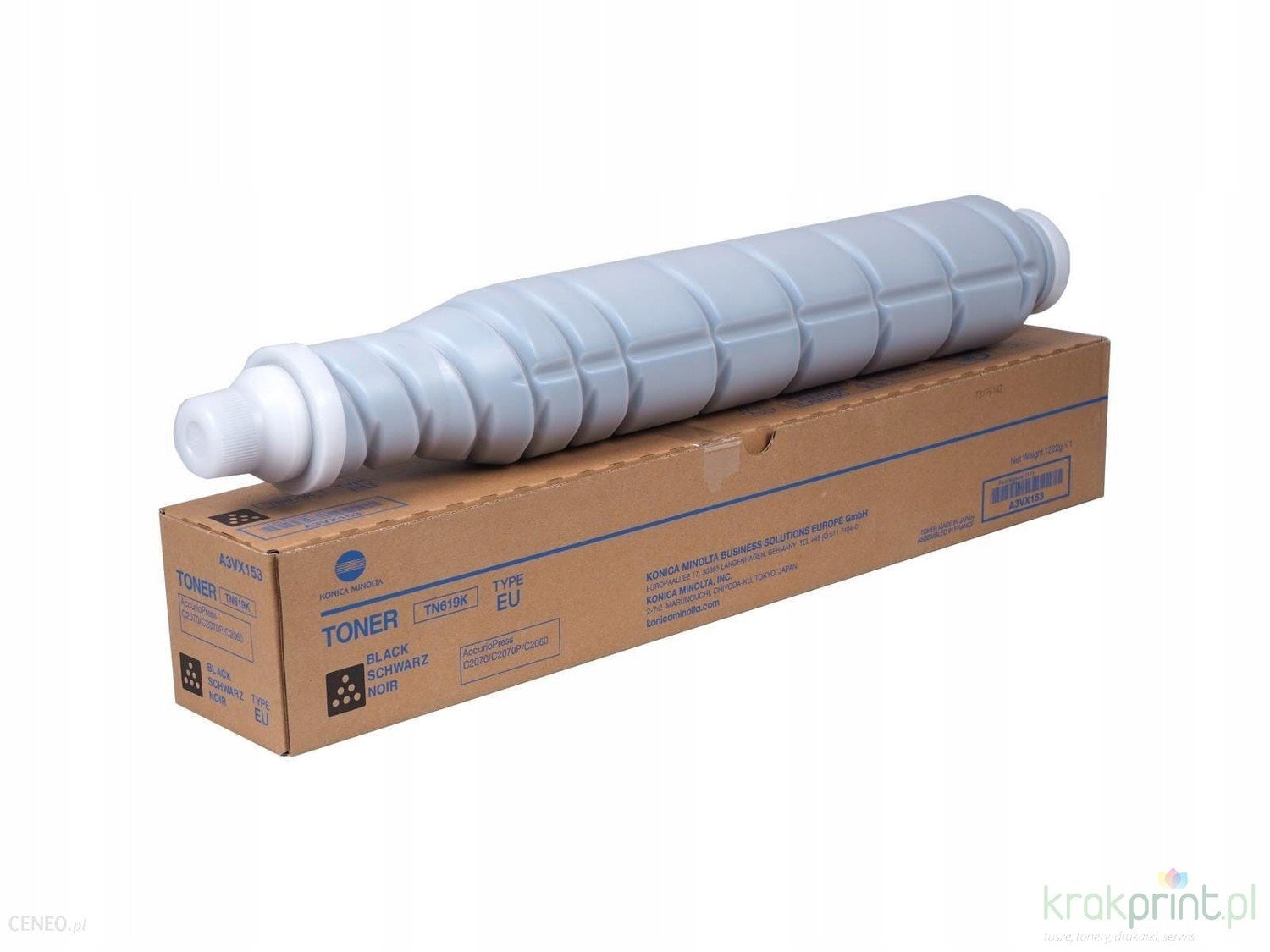 Toner Konica Minolta TN-619 A3VX153 Bk C2060 C2070