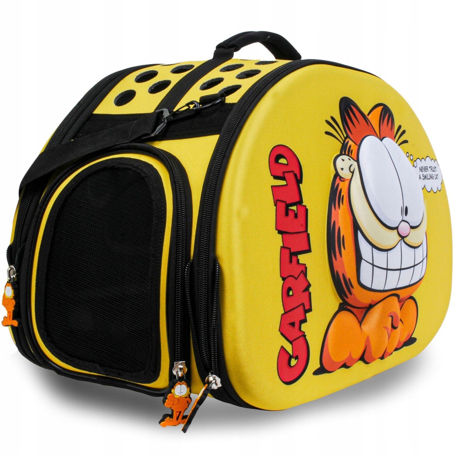 Garfield přepravka pro kočky žlutá 43x32x23 cm