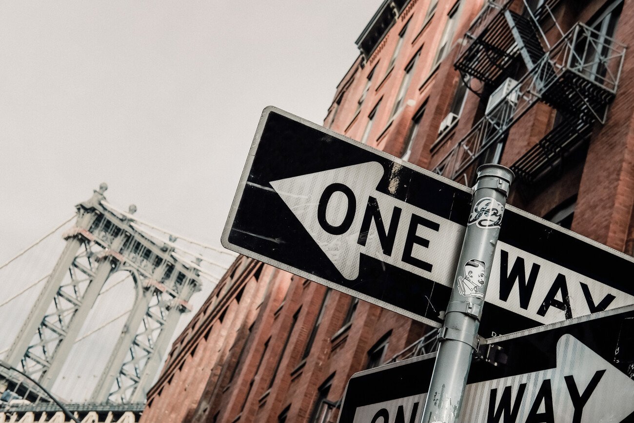 Rikard Martin Umělecká fotografie Manhattan Bridge One Way, Rikard Martin, (40 x 26.7 cm)