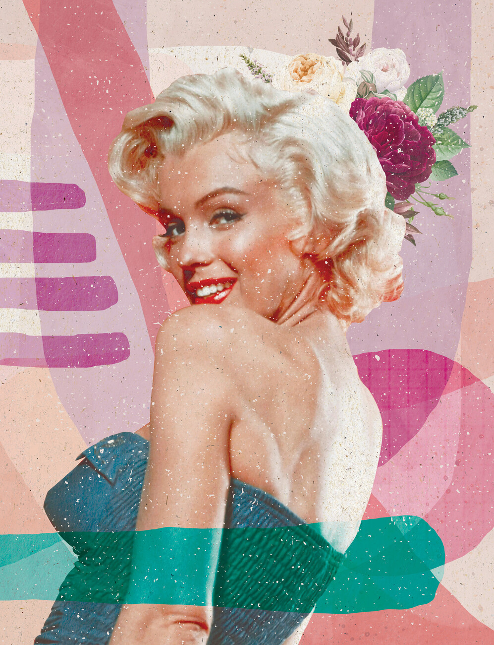 Aylin Demir Ilustrace Marilyn is Back, Aylin Demir, (30 x 40 cm)