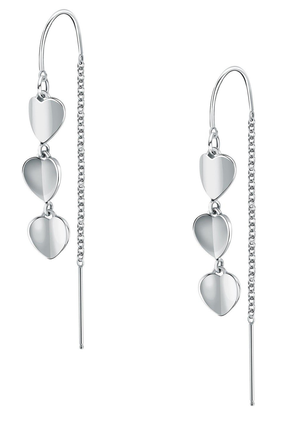 Morellato Romantické ocelové visací náušnice Pailettes SAWW07