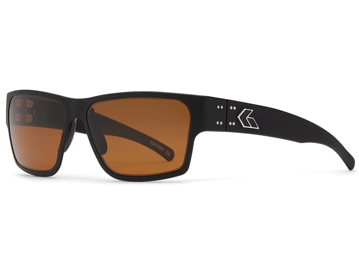Sluneční brýle Delta Polarized Gatorz® – Černá, Brown Polarized (Barva: Černá, Čočky: Brown Polarized)
