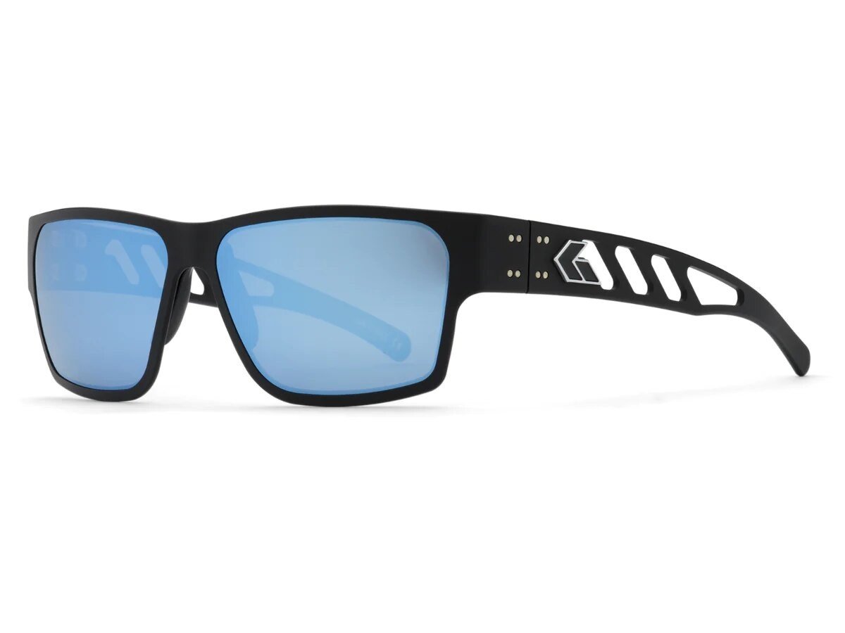 Sluneční brýle Delta M4 Gatorz® – Blue Mirror Polarized (Barva: Černá, Čočky: Blue Mirror Polarized)