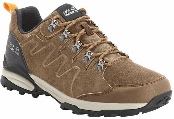 Jack Wolfskin Dámské outdoorové boty Refugio Texapore Low W Brown/Apricot 36