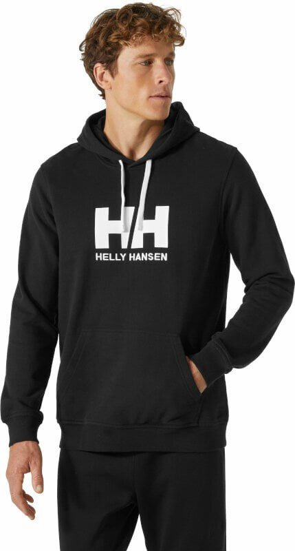 Helly Hansen Men's HH Logo Hoodie Black XL