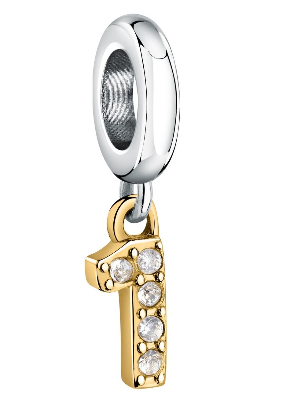 Morellato Ocelový bicolor přívěsek číslice