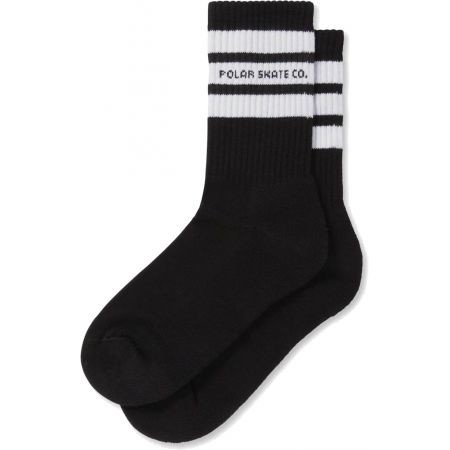 Ponožky Polar Fat Stripe - Černá - 39/42