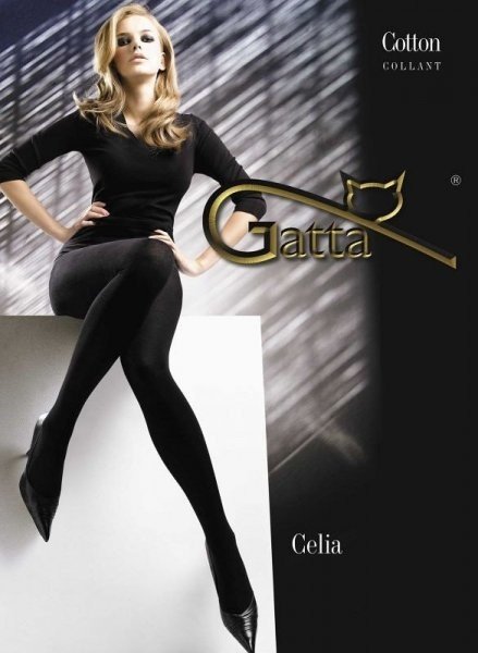 Gatta Celia 5-XL Punčochové kalhoty 5-XL Blu Jeans