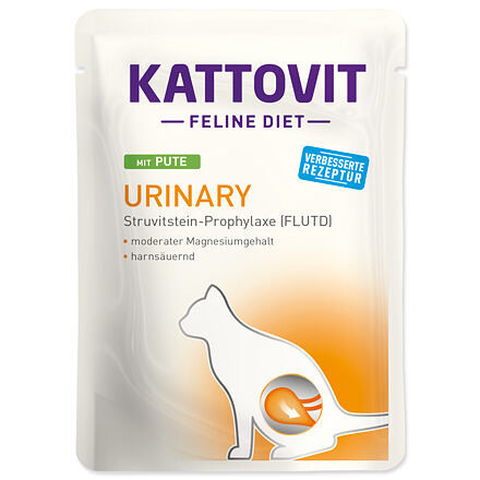 Kapsička KATTOVIT Feline Diet Urinary turkey 85 g