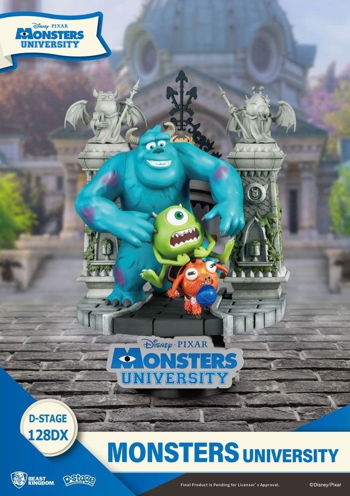 Beast Kingdom Toys | Monsters University - D-Stage PVC Diorama Mike & Sulley 14 cm