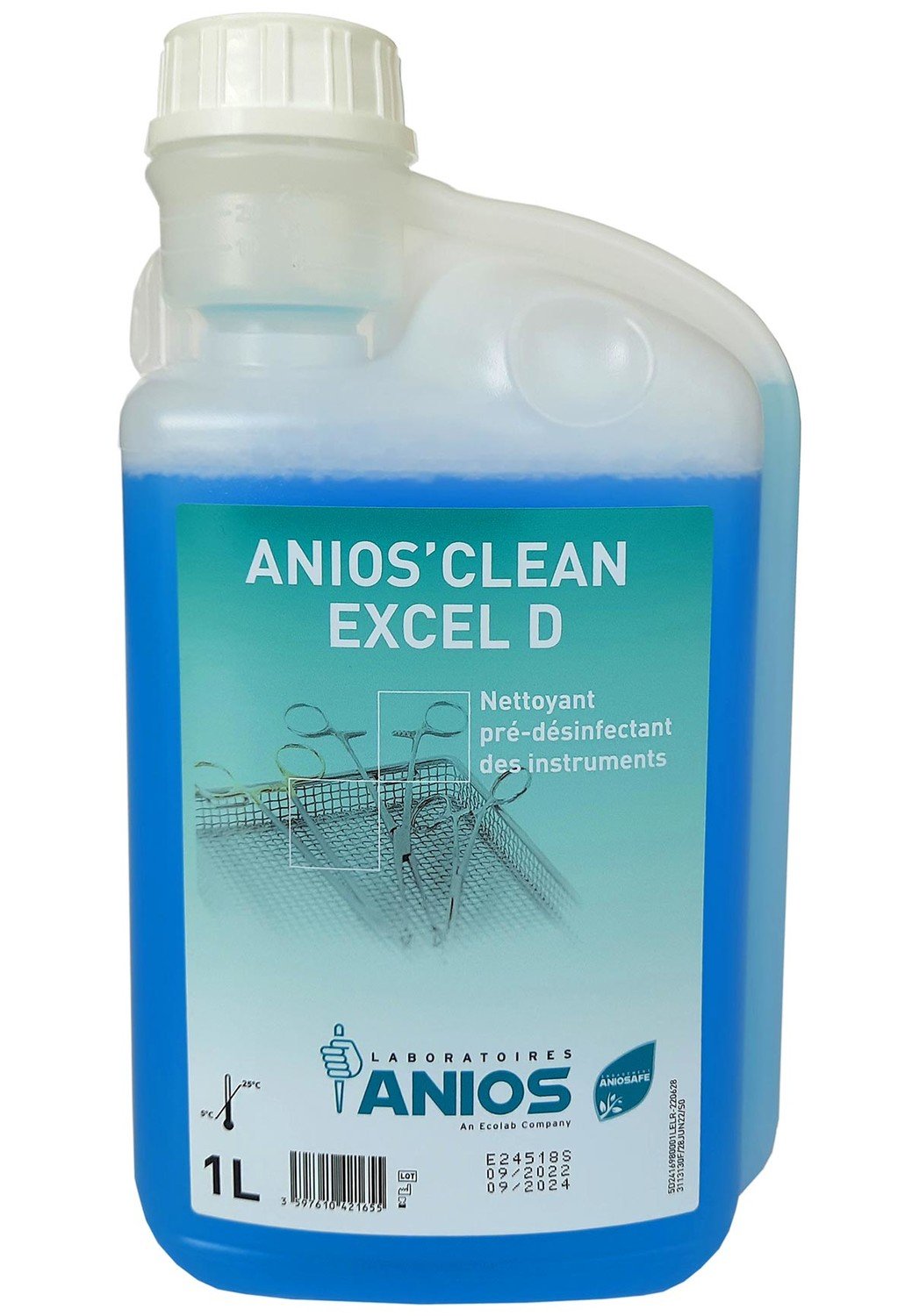 Laboratoires ANIOS France ANIOS'CLEAN EXCEL - 1L (nakládání nástrojů)
