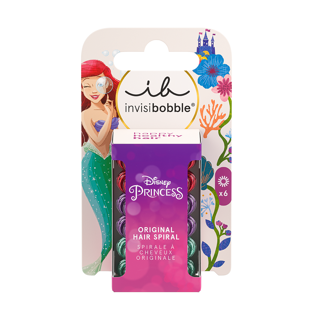 Invisibobble Kids Original Disney Ariel gumičky do vlasů 6 ks