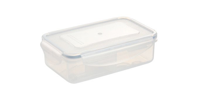 Dóza dělená FRESHBOX 0,5 l, obdélníková