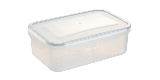 Dóza s 2 miskami FRESHBOX 1,2 l, obdélníková