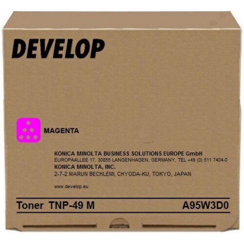 Develop TNP-49M A95W3D0 purpurový (magenta) originální toner