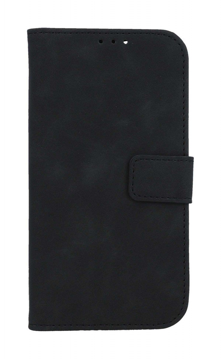 Pouzdro TopQ Tender iPhone 15 knížkové černé 105040