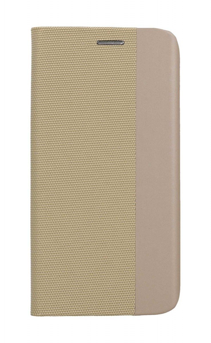 Pouzdro TopQ iPhone 15 knížkové Sensitive Book zlaté 105037