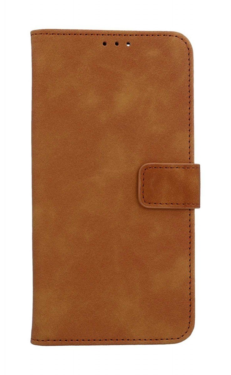 Pouzdro TopQ Tender iPhone 15 Pro Max knížkové hnědé 105026