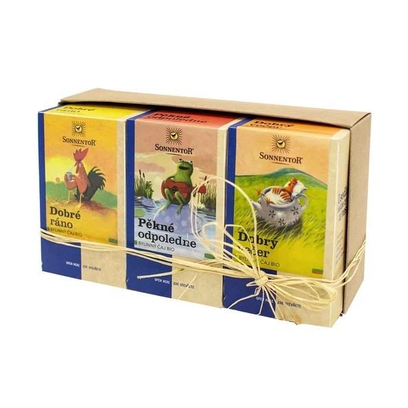 Sonnentor Dárkové balení 3 čajů - Hezký den