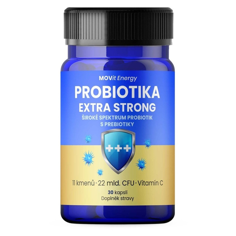 MOVIT ENERGY Probiotika extra strong 30 kapslí
