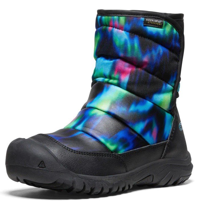 Keen PUFFRIDER WP YOUTH northern lights/black Velikost: 35