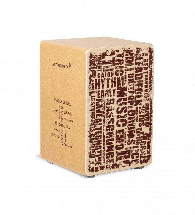 Schlagwerk CP86 Rudiments Styles Cajon Medium