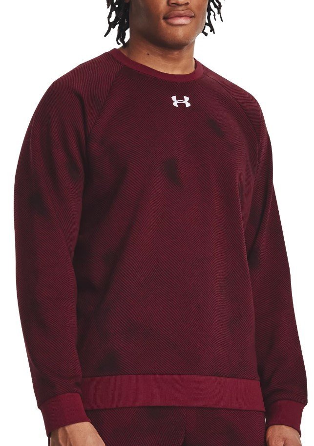 Mikina Under Armour UA Rival Fleece Printed Crew-MRN