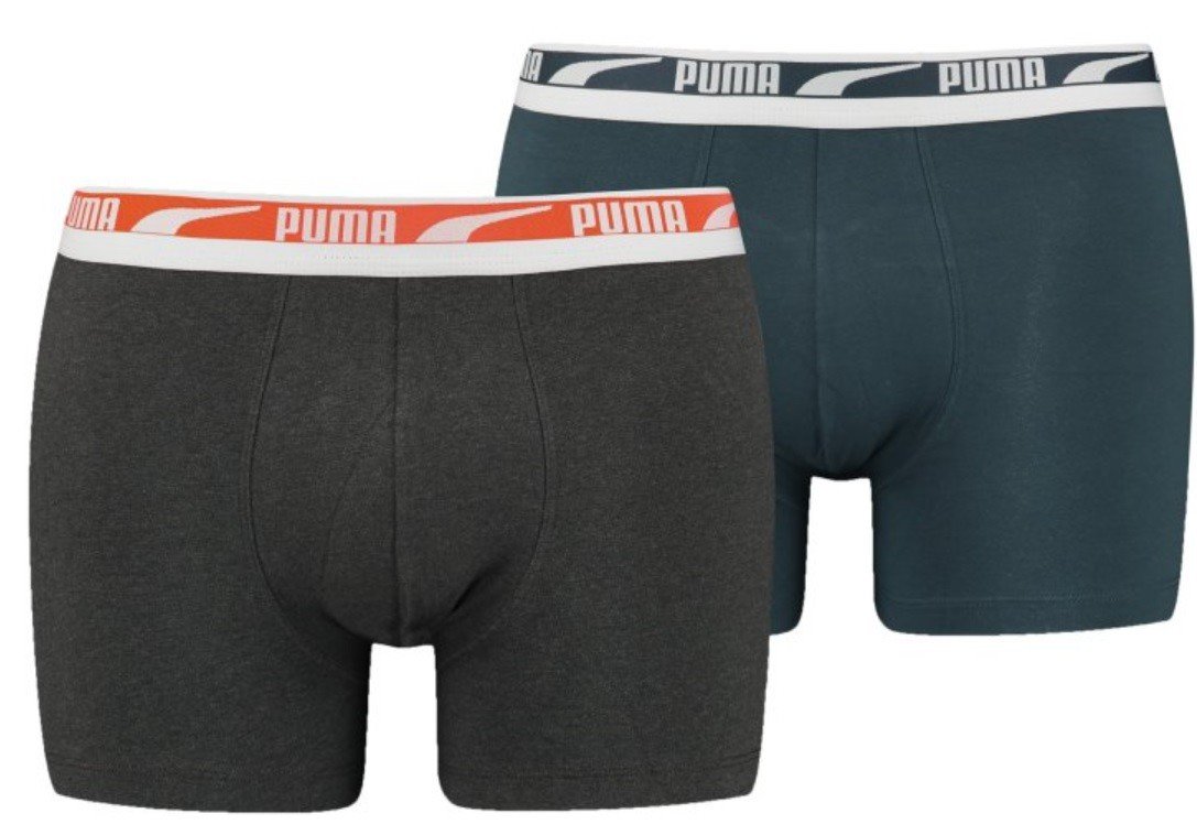 Boxerky Puma  Multi Logo Boxer 2 Pack