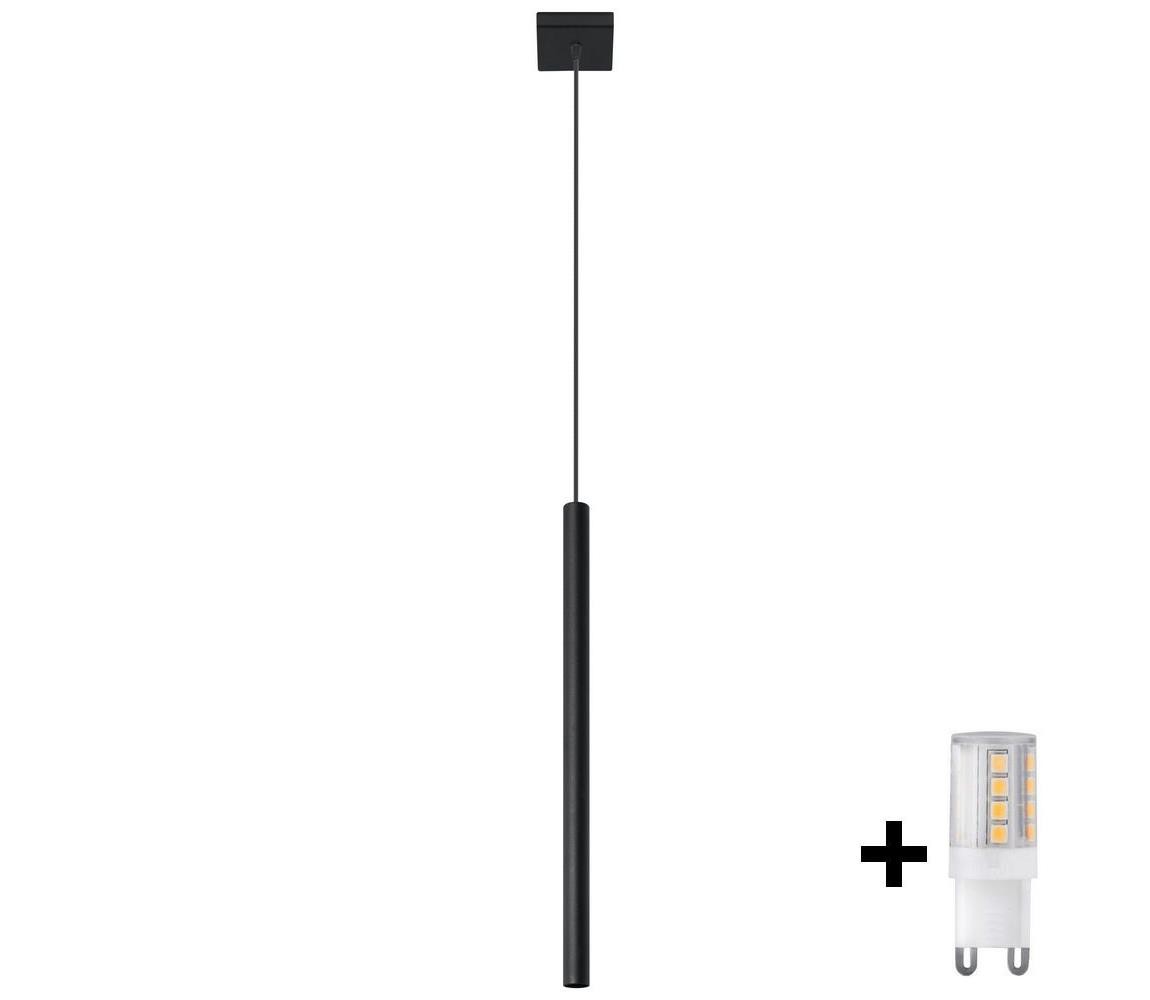 Brilagi Brilagi -  LED Lustr na lanku DRIFA 1xG9/4W/230V černá