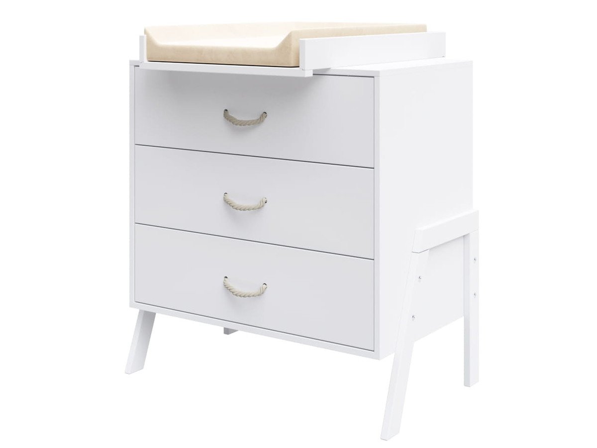 Ourbaby dětská komoda dresser CONE white