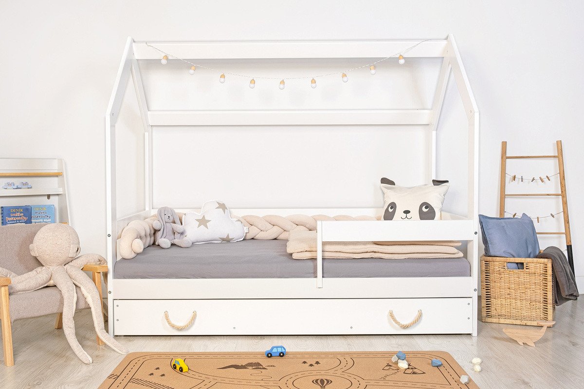 Ourbaby Kinder house bed 160x80 35192-0 postel domeček cm