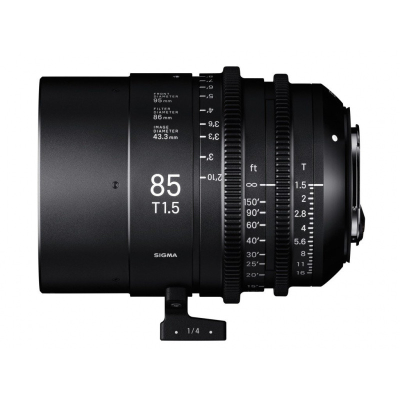 SIGMA 85 mmT1,5 FF EF-mount