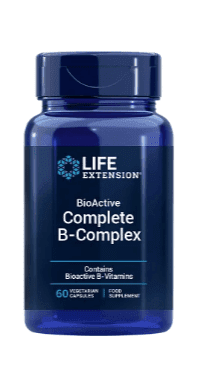 Life Extension BioActive Complete, B-Complex, 60 rostlinných kapslí