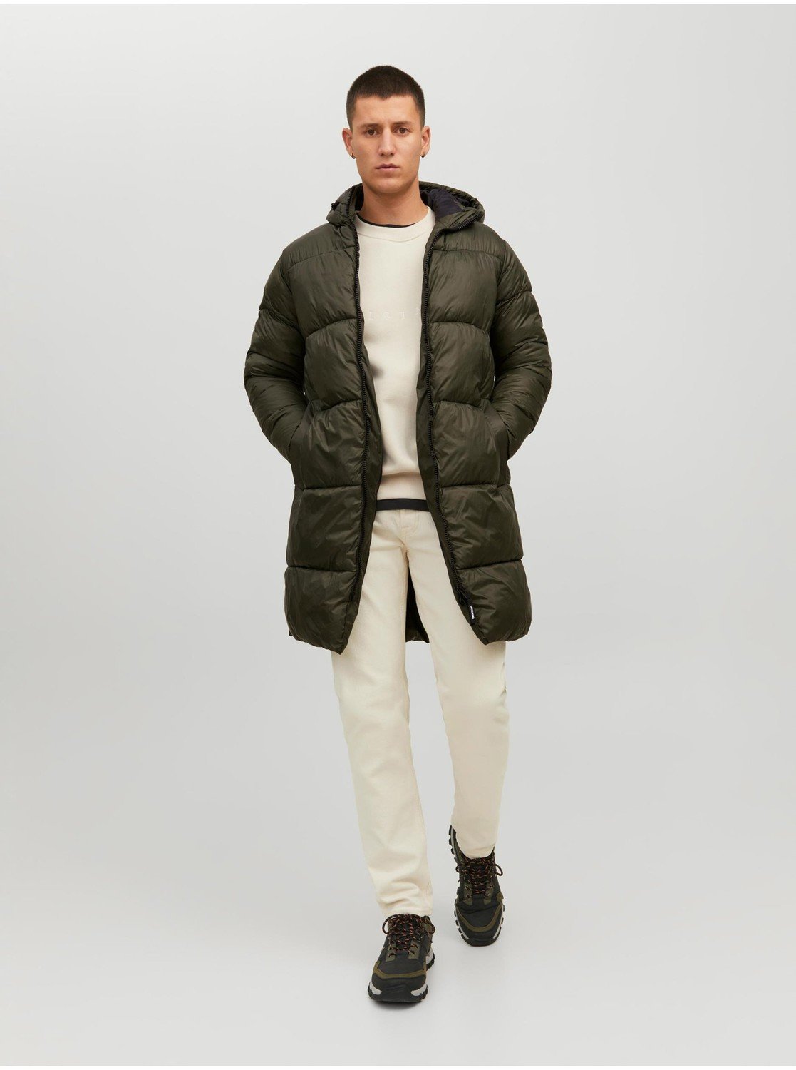 Pánská bunda Jack & Jones Khaki