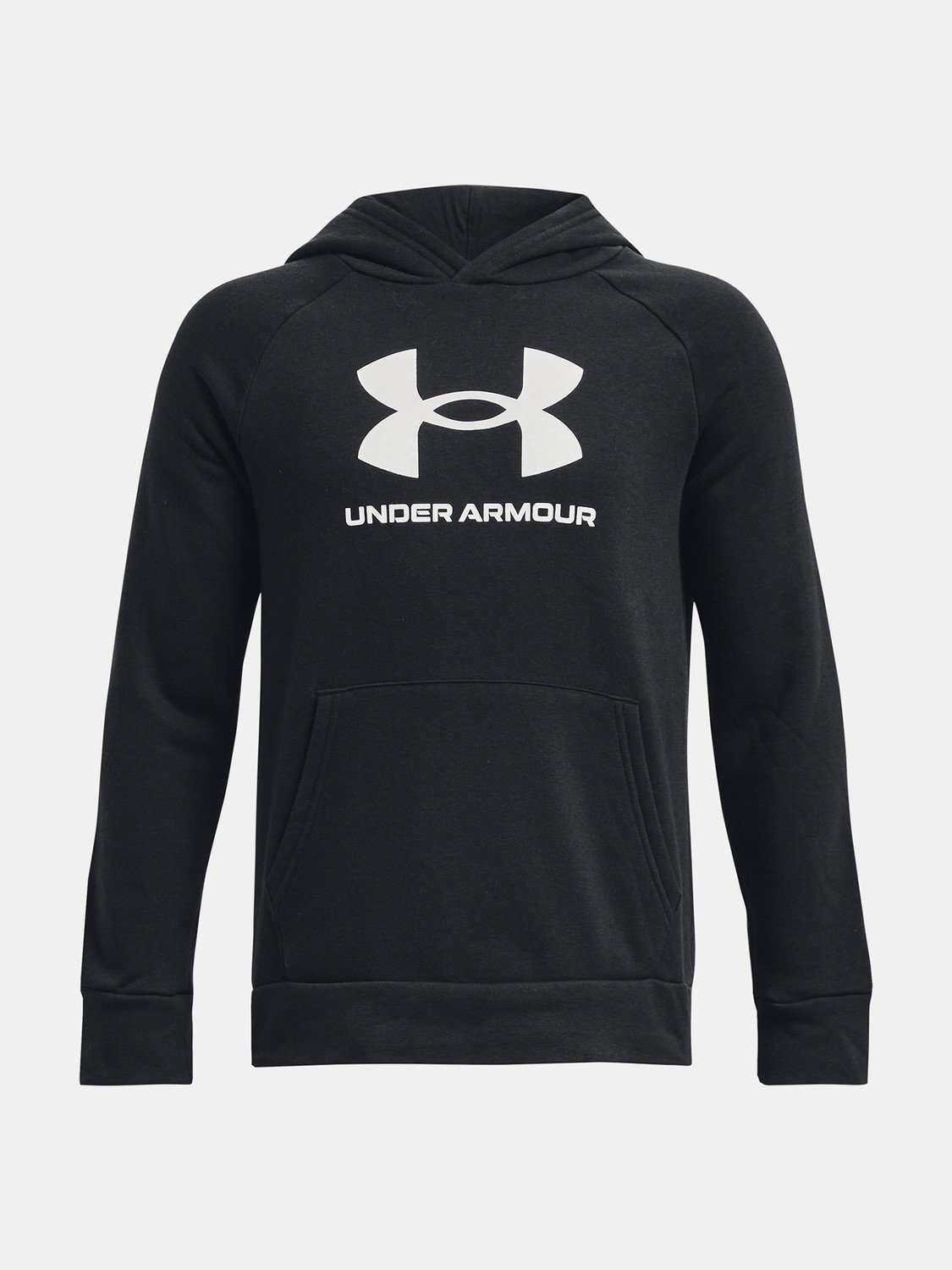 Under Armour Mikina UA Rival Fleece BL Hoodie-BLK - Kluci