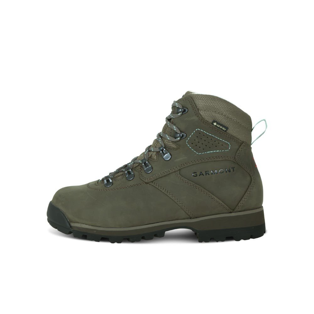 Garmont Pordoi Nubuck Gtx W Dámské kožené vysoké trekové boty GAR12040223 olive green/light green 37,5