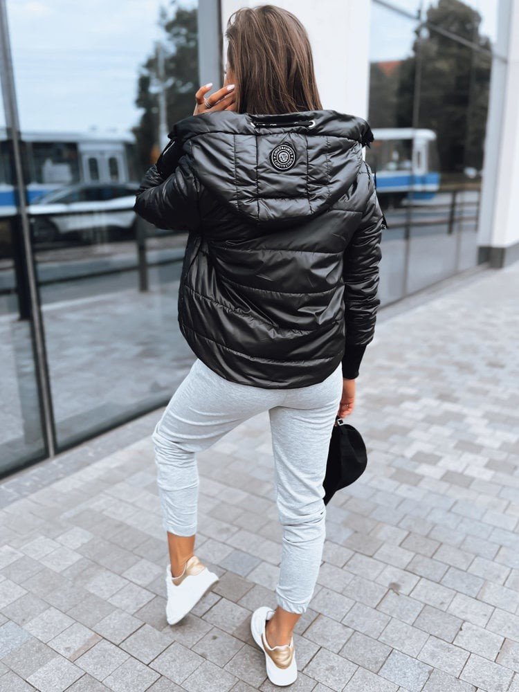 Prošívaná dámská bunda AURORA černá Dstreet