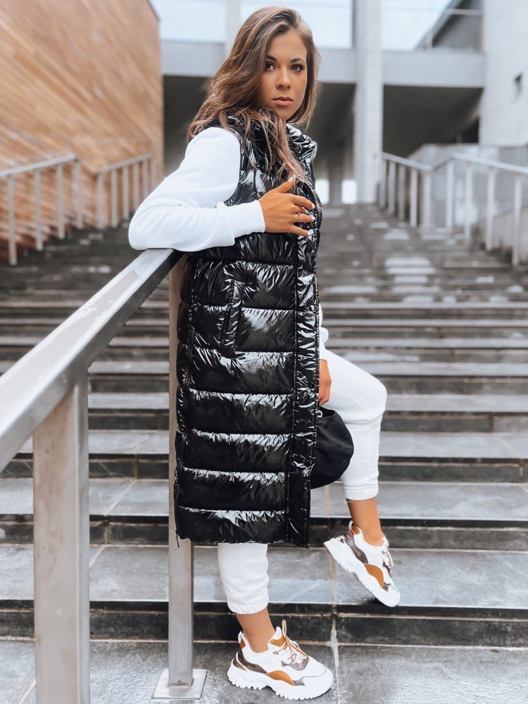 Dámská prošívaná vesta GANTINI černá Dstreet