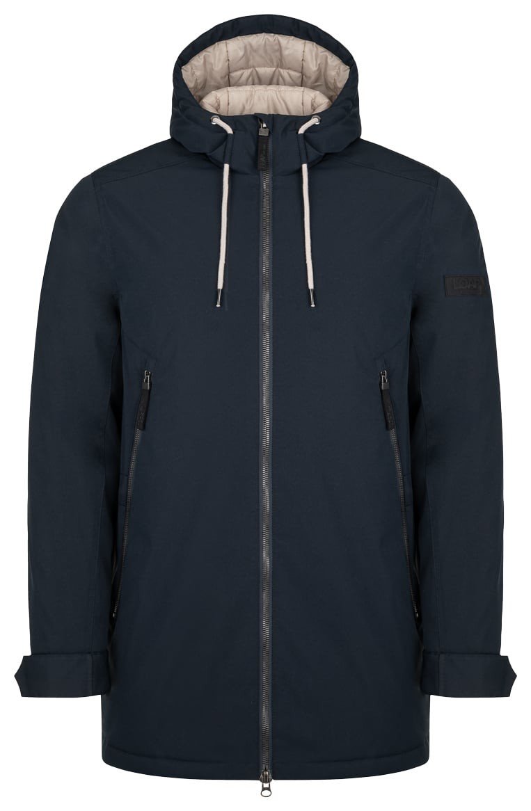 Pánský zimní kabát LOAP NORBERT Tmavě šedá