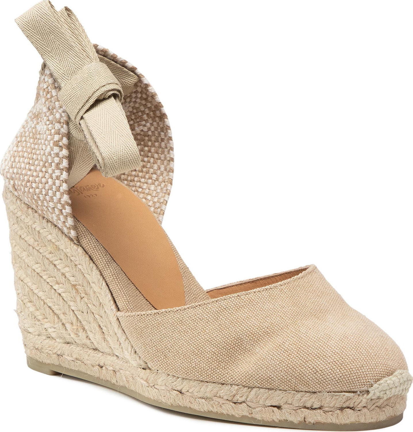 Espadrilky Castañer Carina/8/002 021642-2017 Sand