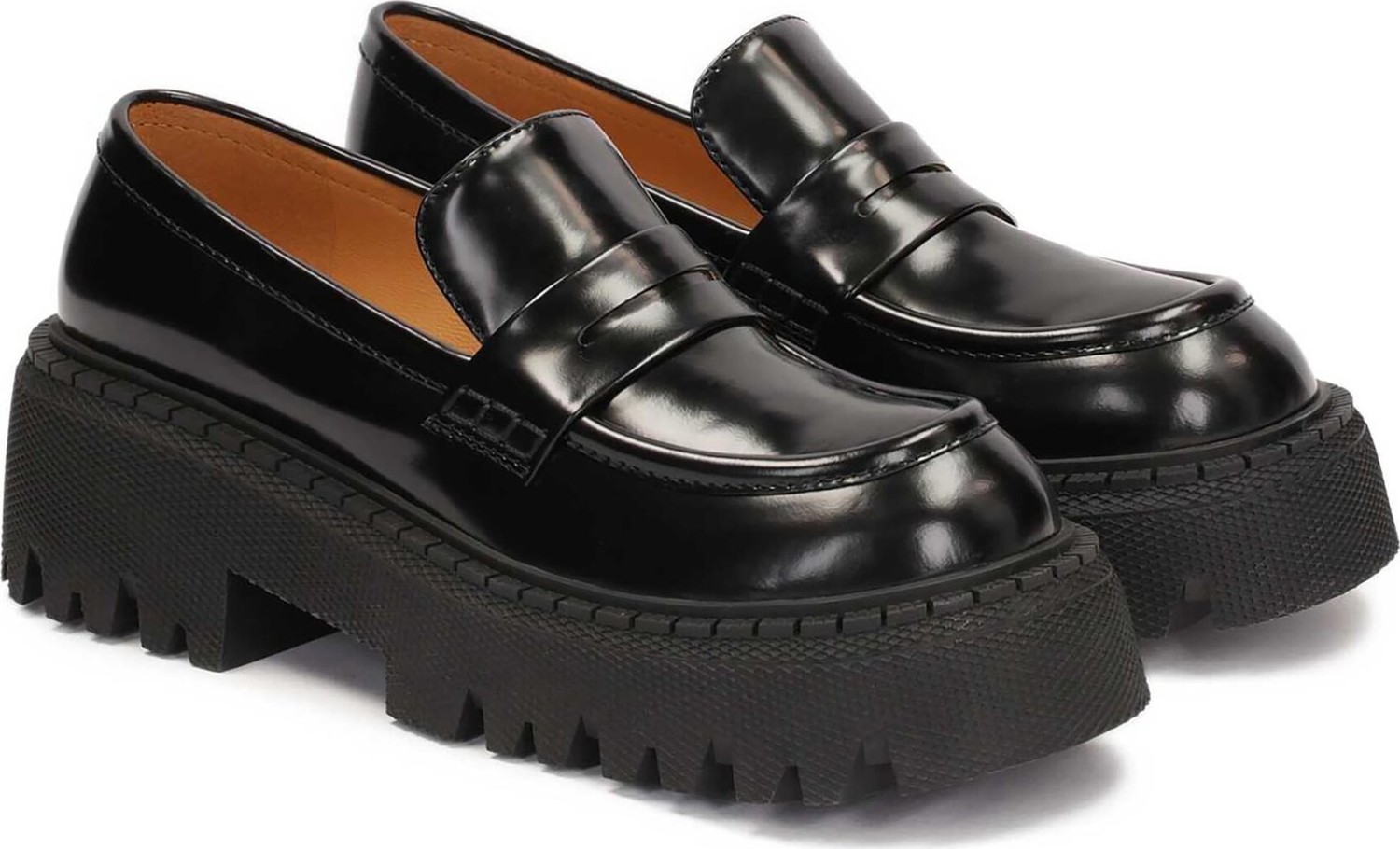 Loafersy Kazar Bluffs 83493-09-00 Black