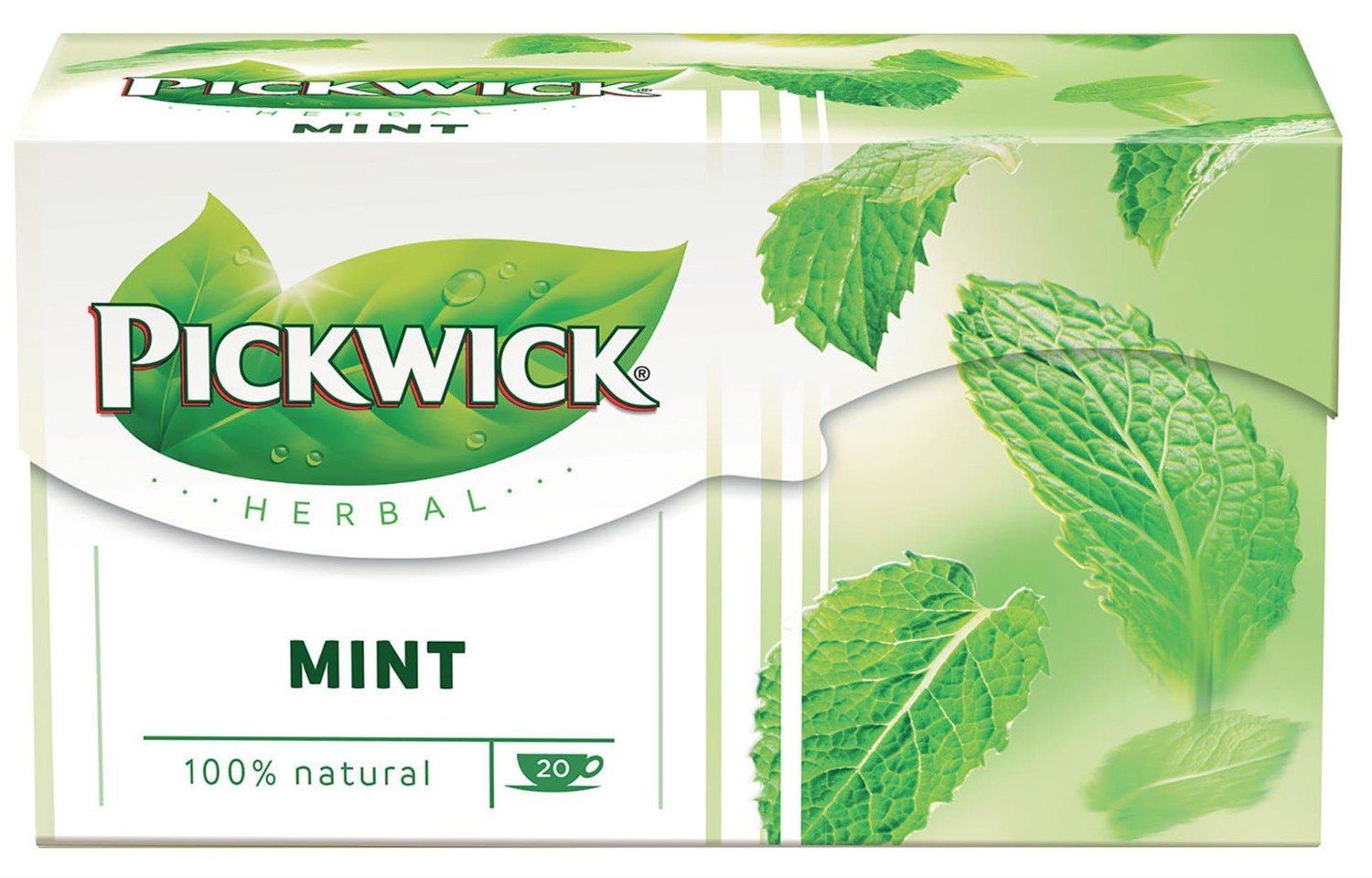 Bylinný čaj Pickwick - máta, 20x 1,6 g