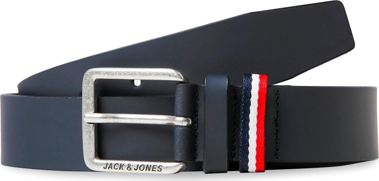 Pánský pásek Jack&Jones Espo 12219179 Navy Blazer