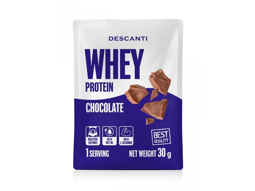 DESCANTI s.r.o Descanti whey protein - čokoláda 30 g