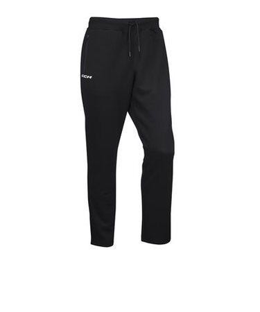 CCM Kalhoty Locker Room Tapered Pant JR, Junior, L, černá