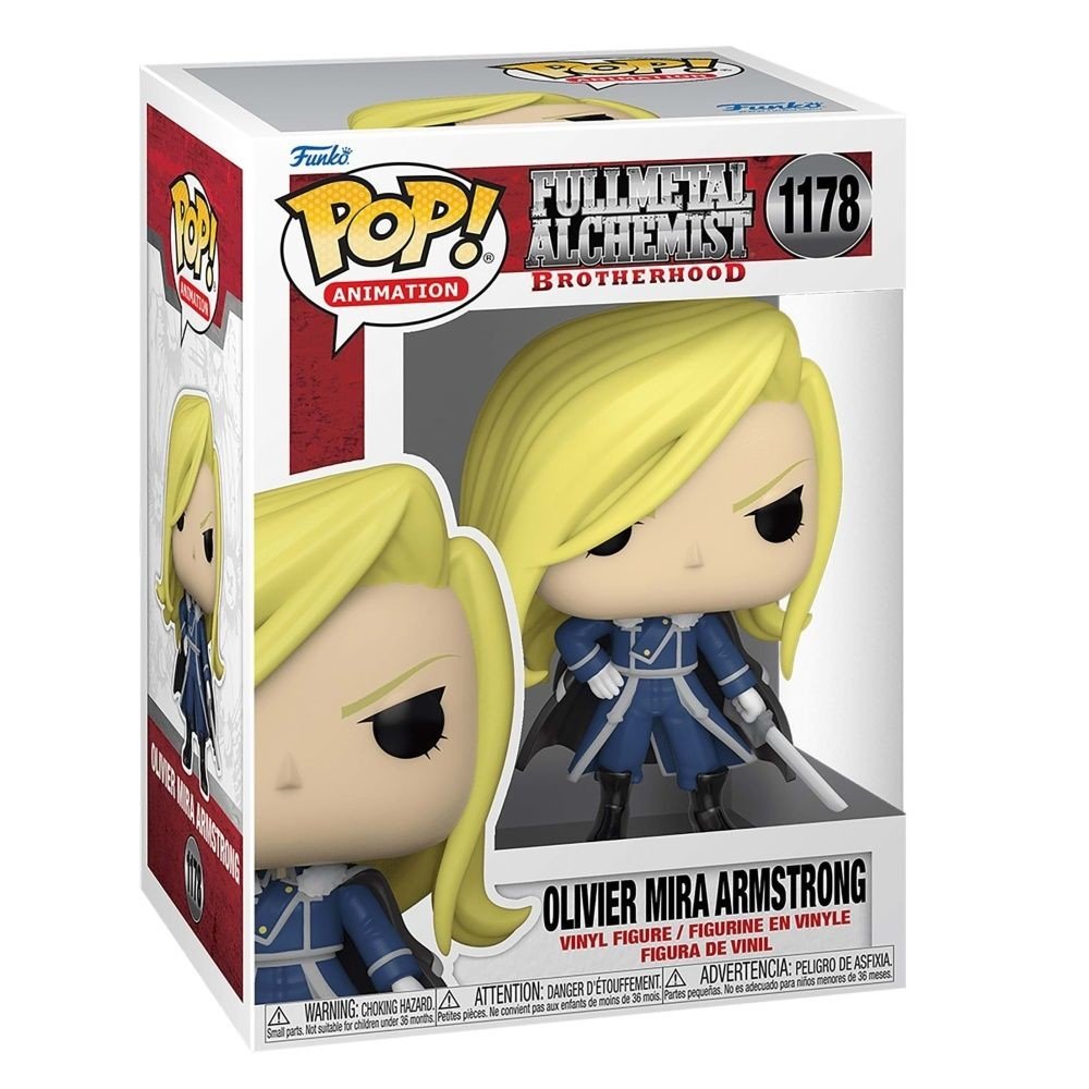 Figurka Funko POP 1178 Animation: Fullmetal Alchemist: Brotherhood - Olivier Mira Armstrong